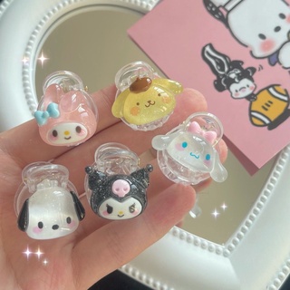 Sanrio กิ๊บติดผมหน้าม้า แบบใส ลายการ์ตูนน่ารัก เหมาะกับฤดูร้อน สําหรับผู้หญิง