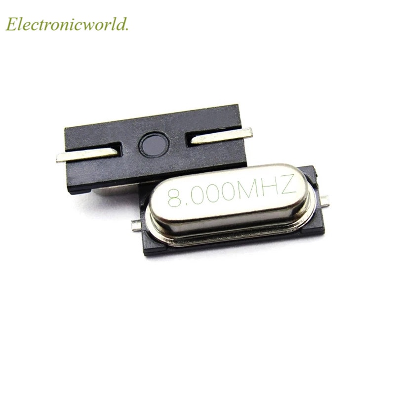 10PCS 4MHZ 6MHZ 8MHZ 12MHZ 16MHZ 20MHZ 24MHZ 25MHZ 26MHZ 27MHZ SMD คริสตัลควอตซ์Resonator Passive HC