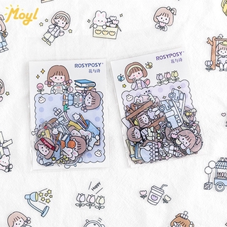 สติ๊กเกอร์ลายสัตว์เลี้ยงญี่ปุ่น 40 ชิ้น