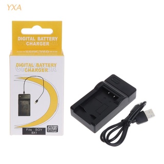 Yxa NP-BX1 ที่ชาร์จแบตเตอรี่ USB สําหรับกล้อง Sony DSC RX1 RX100 M3 WX350 WX300 HX400