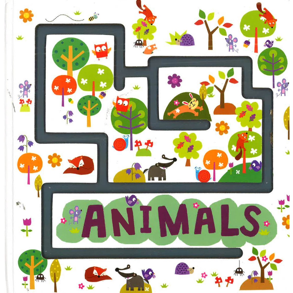 BBW หนังสือ Trace And Track: Animals ISBN: 9781786905499