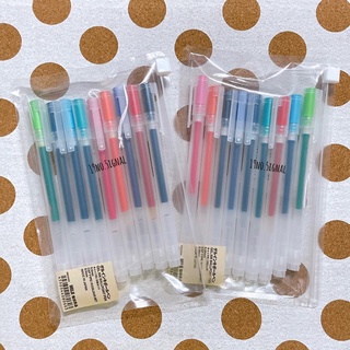 Muji Cap Pen : ปากกามูจิ แบบเซต รุ่นฝาเปิด 0.5/0.38