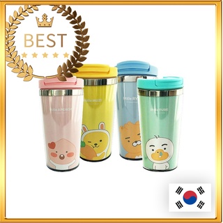 [KAKAO FRIENDS] Graphic Stainless Tumbler 400ml 4Types│RYAN,APEACH,MUZI,TUBE│Stainless Steel│Water Bottle│Stan Sten Tumbler│Kakao Bottle│Cute Characters│Thermos Thermal เอพีช และ ไรอัน