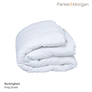 Parker&amp;Morgan : ไส้ผ้าห่มนวม ไมโครไฟเบอร์ รุ่น บักกิ้งแฮม (ขนาดคิง): Buckingham Microfiber King Duvet 90"x100"1,200 g