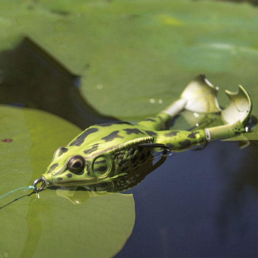 เหยื่อตกปลา กบกระโดด กบยาง กบใบหลิว เหยื่อปลอมยางนิ่ม 🔥 พร้อมจัดส่งจาก กรุงเทพ 🔥