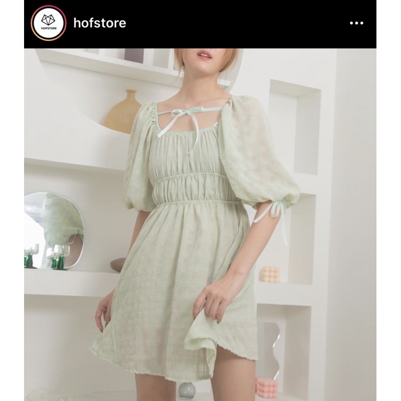 Hofstore : เดรสเขียว