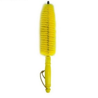 แปรงขัดล้อ สีเหลือง สำหรับขัดวงล้อรถยนต์ Yellow Universal Cone Wheel Brush