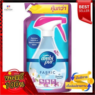 แอมบิเพอร์ขจัดกลิ่นบนผ้าจัสมินถุง 320มลAMBIPUR FABRIC REFRESHER JASMIN RF 320ML