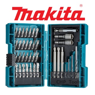 MAKITA B-54106 ชุดดอกไขควง+ดอกสว่าน 38 ชิ้น/ชุด บรรจุในกล่องพลาสติก