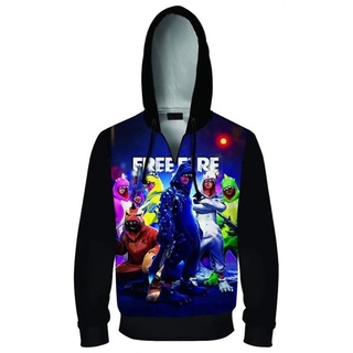เสื้อ Free Fire ลายไฮยาโตะ🔥 สำหรับเด็ก และผู้ใหญ่🔥