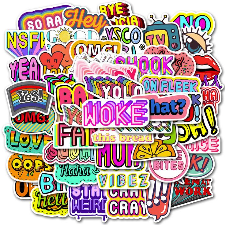 Extremely COOL ENGLISH CLUSTER สติ๊กเกอร์พรีเมี่ยม ms 93