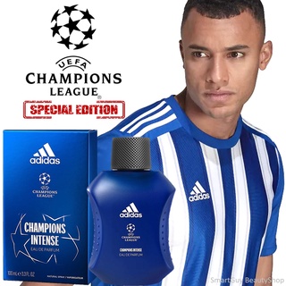 Adidas UEFA Champions League Champions Intense Eau de Parfum for Men 100mlน้ำหอมผู้ชายกลิ่นหอมพิเศษรับประกันลิขสิทธิ์แท้