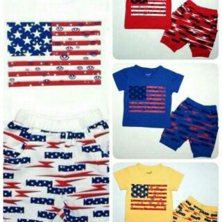 ชุดเซต ลายธงชาติอเมริกาของ carters