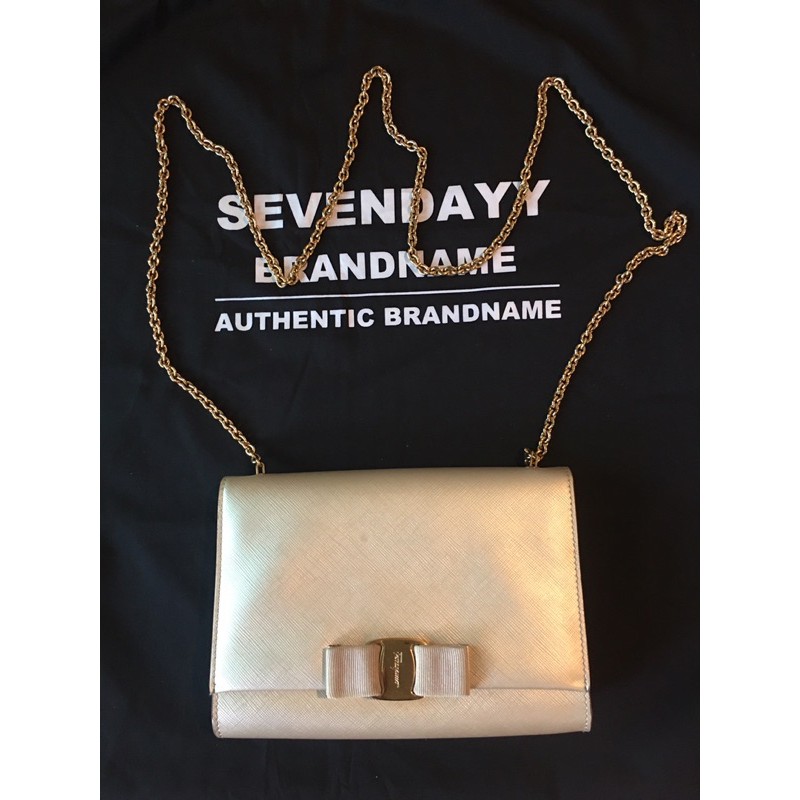 (Used) Salvatore Ferragamo Miss Vara Mini Bag