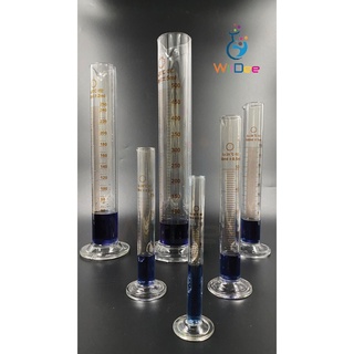 กระบอกตวง 10, 25, 100, 250, 500 ซีซี (Measuring Cylinder 10, 25, 100, 250, 500 cc.)