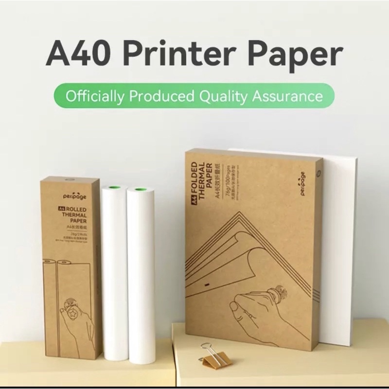 กระดาษ Peripage A4 Mini printer