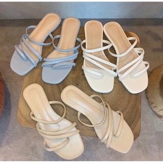 Mami sandals รองเท้าแตะสวม ทักมาเช็คสินค้าก่อนสั่งนะคะ