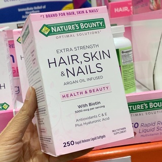 Natures Bounty Hair, Skin and Nails บำรุงสำหรับผม ผิว และเล็บ