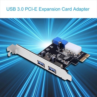 ใหม่ Usb 3 . 0 Pci - E พร้อมการ์ดขยายด้านหน้า V 212 Internal 19 Pin Header External 2 พอร์ต Pcie Card 4 Pin Ide เชื่อมต่อพาวเวอร์