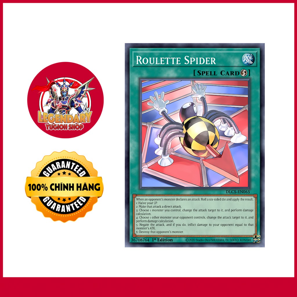 [การ์ด Yugioh ดั้งเดิม] Roulette Spider