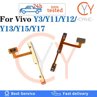 ปุ่มปรับระดับเสียงสวิตช์เปิดปิด สายเคเบิ้ลอ่อน แบบเปลี่ยน สําหรับ Vivo Y3 Y11 Y12 Y13 Y15 Y17