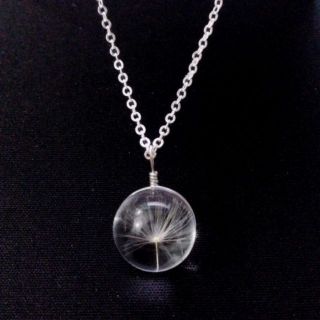 สร้อยคอเกสรดอกแดนดิไลอ้อนจิ๋ว • Mini Dandelion Necklace