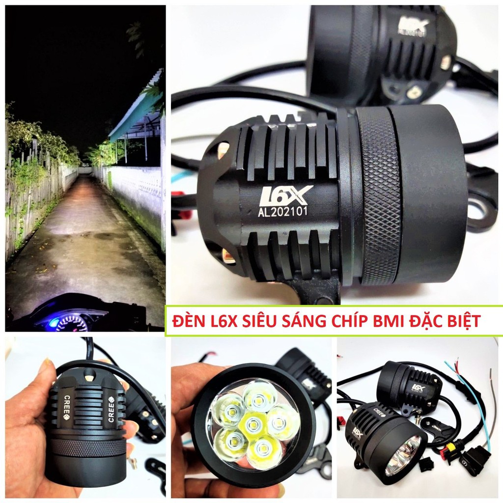 SUPER BRIGHT L6X BMI MOTORCYCLE LIGHT SUPPORT SUPER COLLECTION ฉบับพิเศษสําหรับปรับแต่งเอง