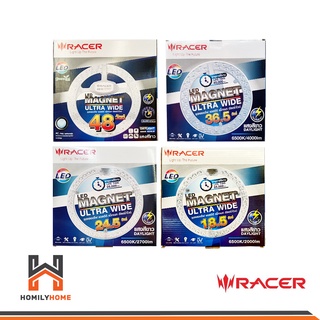 Racer LED MAGNET ULTRA WIDE 18.5W  24.5W 36.5W 48W แสงขาว แอลอีดี แมกเน็ท อัลตร้า ไวด์ หลอดไฟ ชุดหลอดไฟ เรเซอร์