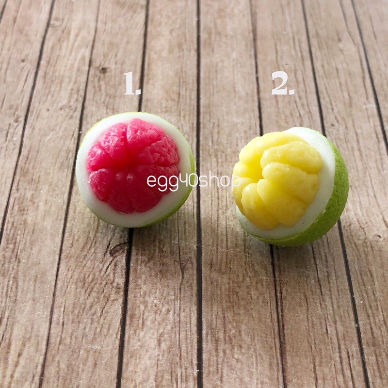 ส้มโอจิ๋ว งานดินปั้นสวยๆ