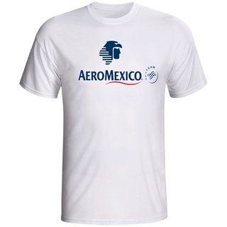 ขายดี!เสื้อยืด คอกลม แขนสั้น ลาย Aeromexico สไตล์วินเทจ สําหรับผู้ชาย CCilmg88OCdmdo03S-5XL