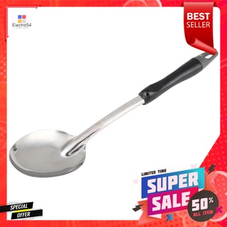 ทัพพีสเตนเลสใหญ่ SEAGULL ด้ามดำLADLE SEAGULL STAINLESS STEEL BLACK