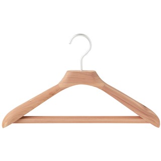 MUJI ไม้แขวนเสื้อผู้หญิง มูจิ ทำจากไม้ซีดาร์แดง กว้าง 40 เซนติเมตร / MUJI Red Cedar Broad-Shouldered Clothes Hanger