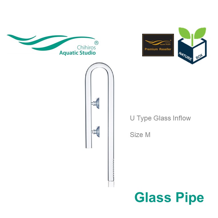 Chihiros Inflow Glass (มีสินค้าพร้อมส่ง) ท่อ Inflow แก้ว สำหรับตู้ไม้น้ำ ตู้ปลา