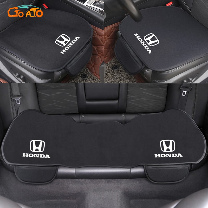 GTIOATO เบาะรองนั่งรถยนต์ หุ้มเบาะรถยนต์ ชุดคลุมเบาะรถยนต์ รถยนต์อุปกรณ์ภายในรถยนต์ สำหรับ Honda City HRV Civic Jazz CRV Brio Accord Mobilio Odyssey BRV