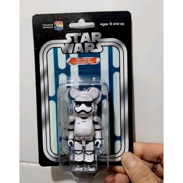 Bearbrick  Star Wars First Order Stromtropper 100% **ชองแท้ มือ1**