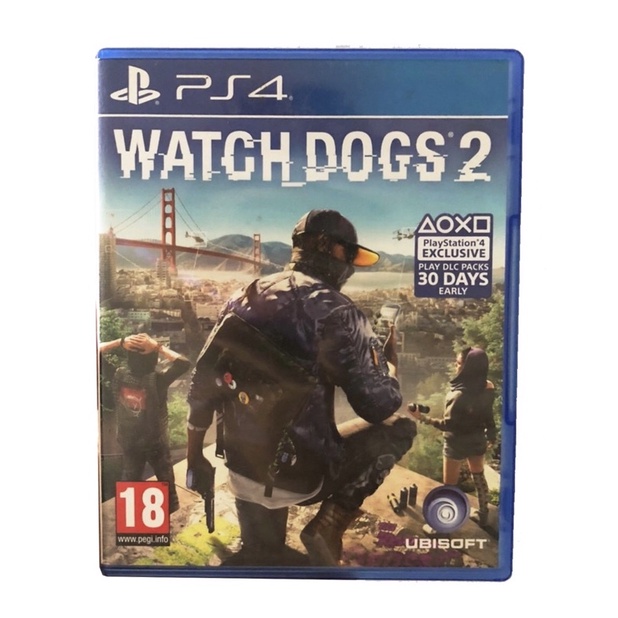 (มือสอง) เกมส์ PS4 Watch Dogs2 แผ่นสวย
