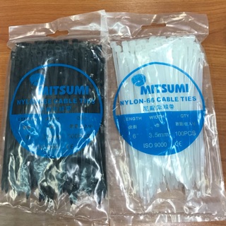 MITSUMI  สายรัดเคเบิ้ลไทร์  6 นิ้ว (Cable Ties)