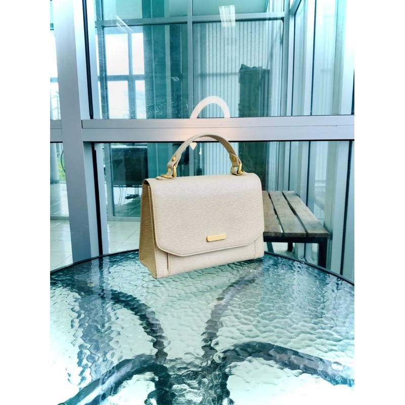 กระเป๋า Marri Askew Newyork ลายไม้