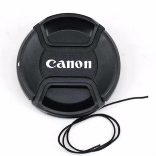 ฝาปิดหน้าเลนส์ Canon Lens Cap (มีหลายขนาดให้เลือก)