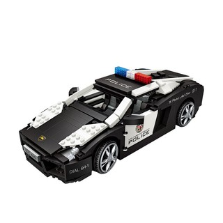 ตัวต่อ LOZ 1113 POLICE CAR จำนวนตัวต่อ 1,005 ชิ้น