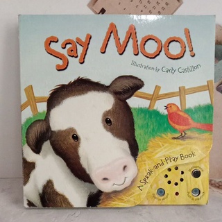 Say moo! (Board book)