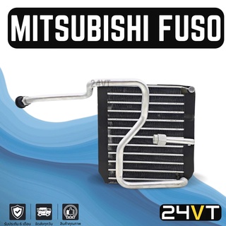 คอล์ยเย็น ตู้แอร์ มิตซูบิชิ ฟูโซ่ ไฟเตอร์ (รุ่นท่อยาว) MITSUBISHI FUSO FIGHTER แผง ตู้ คอยเย็น คอยล์แอร์ แผงแอร์