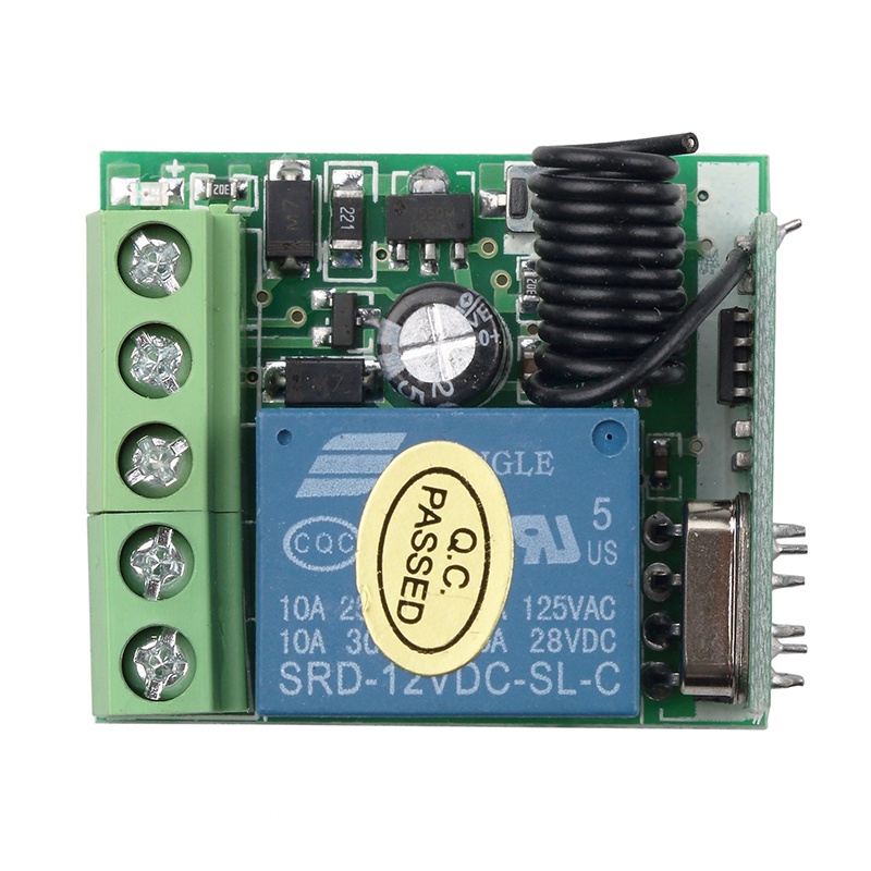 DC 12V 1 CH รีเลย์โมดูล 433Mhz RF รูปที่ 8