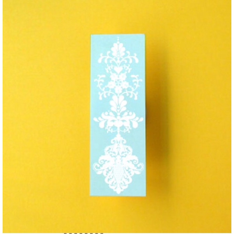 POTATOO WHITE HENNA สติ๊กเกอร์รอยสักชั่วคราว