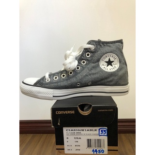 รองเท้า Converse all star รุ่น Converse55:11-110JK MBK สีดำฟอก งานแท้100% โปรโมชั่นลดราคา 40%