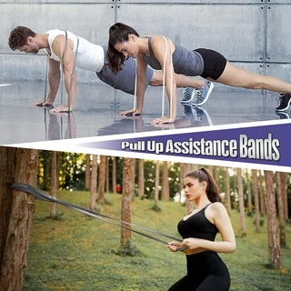 🔥จัดส่งจากไทย🔥ยางยืดออกกำลังกาย ชุดยางยืดออกกำลังกาย 5 เส้น/5 ระดับแรงต้าน resistance band