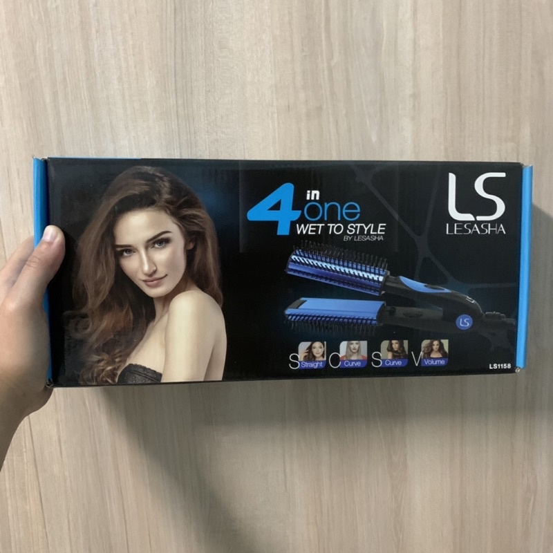 LESASHA เครื่องหนีบผม 4IN1 WET TO STYLER Model  รุ่น LS1158 ที่หนีบผม หนีบผมตรง