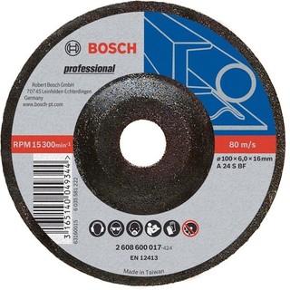 BOSCH ใบเจียร โลหะ 4" แพคละ 25 ใบ