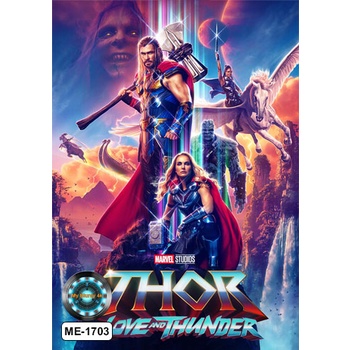 DVD หนังใหม่ เสียงไทยมาสเตอร์ Thor Love and Thunder ธอร์ ด้วยรักและอัสนี