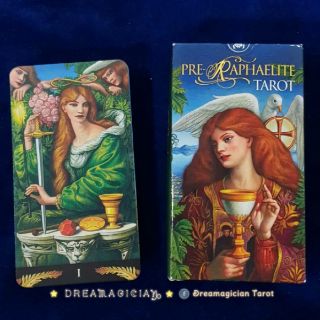 Pre- Raphaelite Tarot ไพ่ยิปซี ไพ่ทาโร่ต์ ไพ่ยิปซีแท้ ไพ่ยิปซีแท้ลดราคา ไพ่ออราเคิล Tarot Tarot Cards